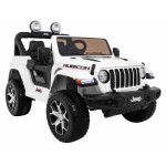 Elektrické autíčko Jeep Wrangler Rubicon 4x45W - biele